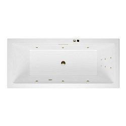 Акриловая ванна EXCELLENT Heaven Slim 170x75 см «LINE», бронза
