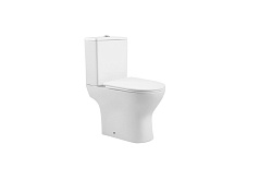 Унитаз напольный ободковый с бачком AQUATEK ЛЕОН AQ2785T-00 630*360*815 мм, смыв ТОРНАДО, горизонтальный выпуск, тонкое сиденье с механизмом плавного закрывания, крепеж