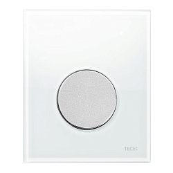TECEloop Urinal,  стекло белое, клав. хром мат.2177
