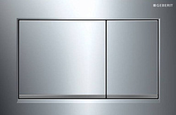 Смывная клавиша Geberit Omega30 для двойного смыва к 111.003/030/060 глянцевый хром/матовый хром 115.080.KH.1