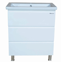 Асти -70  тумба  с 3 ящ.  Белая