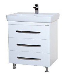 Рокко-70 тумба с 3 ящ. белая Н (ТИГОДА)