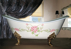 Чугунная ванна Recor Antique 170x76 цвет по RAL