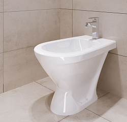 Биде напольное Sanita Самарская BD.FS/Samarsky/C/WHT.G/S1