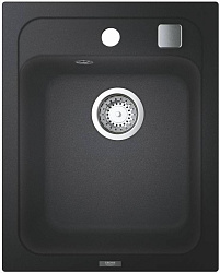 Композитная мойка,400 x 500 мм, цвет черный гранит 31650AP0 K700
