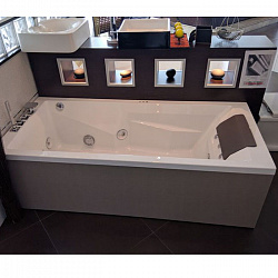 Пристенная ванна с гидромассажем Jacuzzi MyWay пристенная, 170x75см, цвет: белый полированный (акрил)