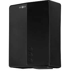 Антивандальная автоматическая cушилка для рук Nofer BIGFLOWevo из стали, 2050 W, черная