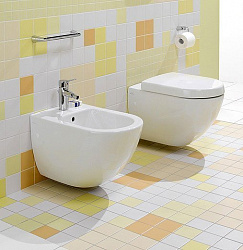 Крышка-сиденье Villeroy & Boch Subway 9M66 S101 с микролифтом, alpin