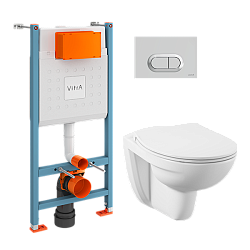 Комплект подвесного унитаза VitrA S10
