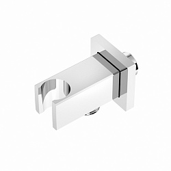 Gattoni Accessori Вывод для душа с держателем, цвет: хром