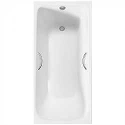 Ванна чугунная Delice Continental PLUS 170х70 с отверстиями под ручки