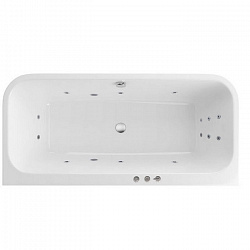 Акриловая ванна EXCELLENT Arana 180x85 см «SMART», хром