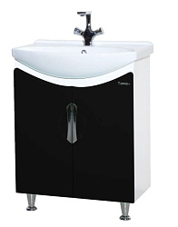 Лагуна-65 тумба прямая черная