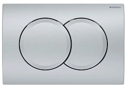 Смывная клавиша Geberit Delta01, для двойного смыва: Матовый хром 115.107.46.1