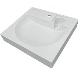 GALAXY 60 Умывальник на стиральную машину (WB.WM/Galaxy/60-C/WHT.G/S1)