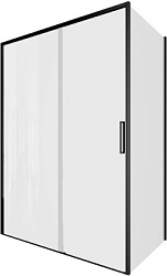 Душевой уголок Aquanet Pleasure Evo 140x80 AE65-140x80-BT профиль черный, прозрачное стекло