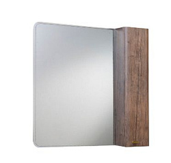 Олимпия-60 зеркало орех (пленка ПВХ) прав.