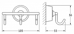 Крючок FBS Vizovice VIZ 003