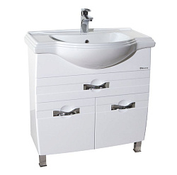 Абрис-65 тумба с 1 ящ. белая