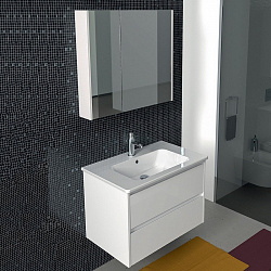 Мебель для ванной Berloni Bagno Form FO BS04 80 белый глянцевый
