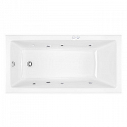 Акриловая ванна EXCELLENT Wave 150x70 см «SOFT», хром