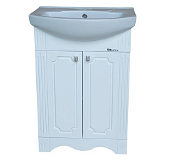 Кантри-60 тумба прямая белая (Элеганс)