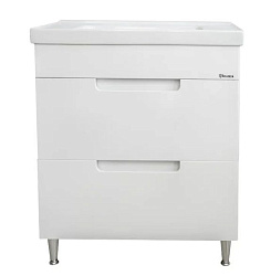 Грейс-70 тумба с 2ящ. Белая