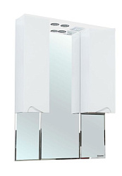 Эйфория-100 зеркало-шкаф белое (свет.)