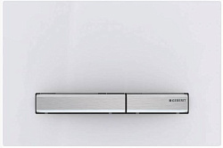 Смывная клавиша Geberit Sigma50 для двойного смыва белый/металлический хромированный 115.788.11.2