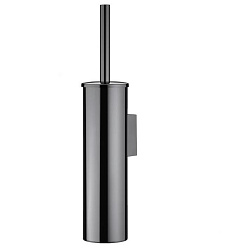 K-1087POLISHED BLACK Щетка для унитаза подвесная