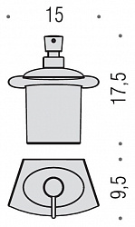 Дозатор Colombo Design Land B9318.000