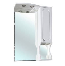 Кантри-65 зеркало белое прав. (свет.)