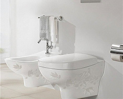 Крышка-сиденье Villeroy & Boch My Nature Plus 9M33 S1R1 с микролифтом, alpin