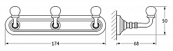 Крючок 3SC Stilmar STI 202 золото