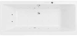 Акриловая ванна EXCELLENT Pryzmat Slim 180x80 см «NANO», хром