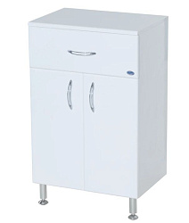 Тумба напольная-50 с 1 ящ. белая Н