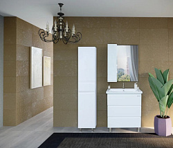 Асти -60  тумба  с 3 ящ.  Белая