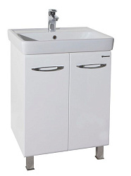 Джела-60 тумба прямая белая (ТИГОДА)