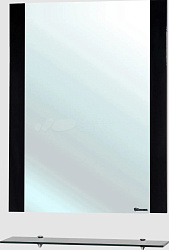 Рокко-70 зеркало с полкой черное