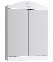 Зеркальный шкаф с двумя дверцами,открывающимися к центру FR0406