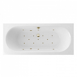 Акриловая ванна EXCELLENT Oceana 180x80 см «RELAX», бронза