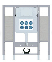 Инсталляция HYDROSMART для подвесного унитаза с дополнительным креплением поручней 07802.N