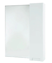 Пегас-60 зеркало шкаф белый прав.