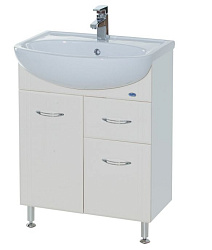 Уют-60 тумба с 1 ящ. белая Н