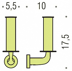 Держатель для запасных рулонов Colombo Design Basic В2790