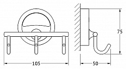 Крючок FBS Ellea ELL 003