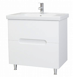 Андрэа-100 тумба 2 ящ. белый