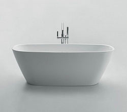 Акриловая ванна без перелива BELBAGNO BB72-1500-W0, 1500x760x600