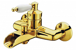 Смеситель для ванны Vogue золото