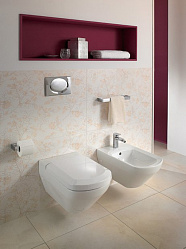 Биде подвесное Villeroy & Boch Sentique 5422 00R1 alpin